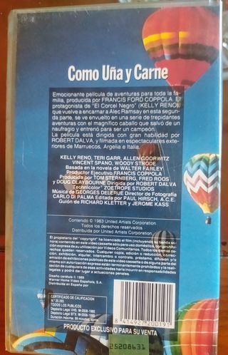 VHS: El Corcel Negro & Como Uña y Carne