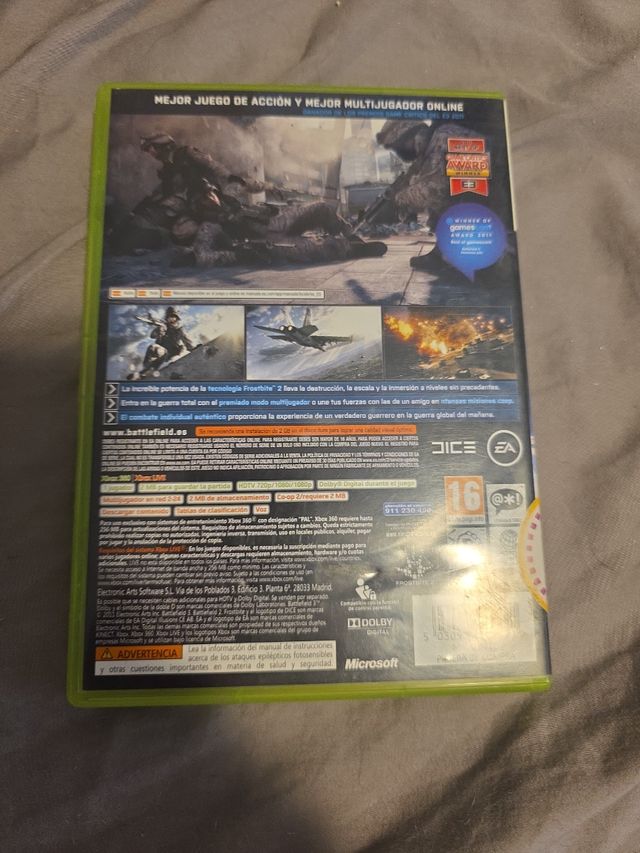 Battlefield 3 Xbox 360