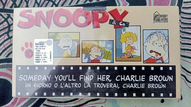 VHS Snoopy & Co - Un Giorno o L'altro