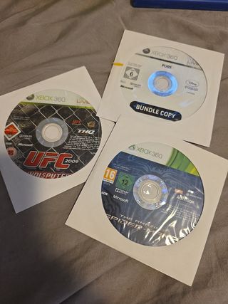 3 juegos Xbox 360: Pure, Spiderman, UFC