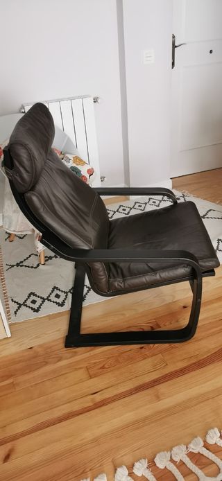 Funda butaca POANG marrón