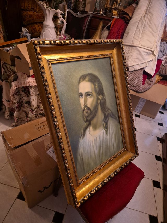 Cuadro antiguo de Jesús