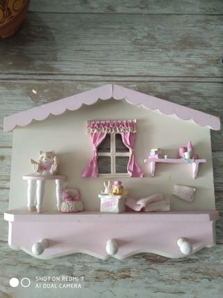 Perchero infantil - Habitación niña