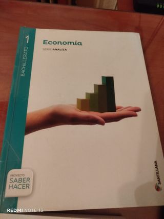 ECONOMIA SERIE ANALIZA 1 BTO SABER HACER