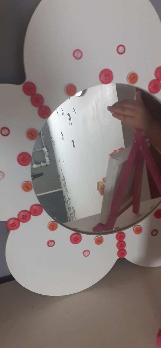 Espejo decoración y cuadro mandala