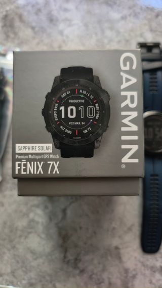 Garmin Fenix 7X Solar Zafiro y Titanio