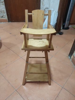 Trona madera bebé juguete