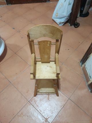 Trona madera bebé juguete