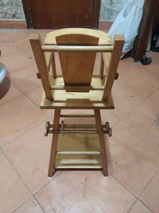 Trona madera bebé juguete