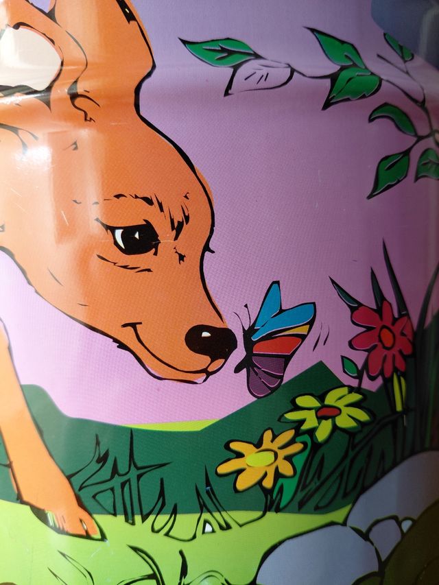 Papelera infantil vintage