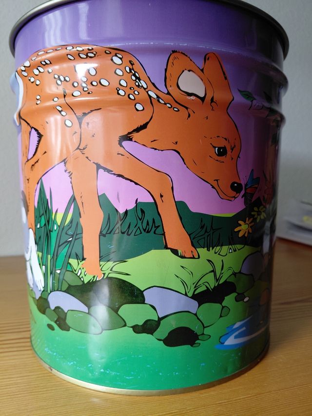 Papelera infantil vintage