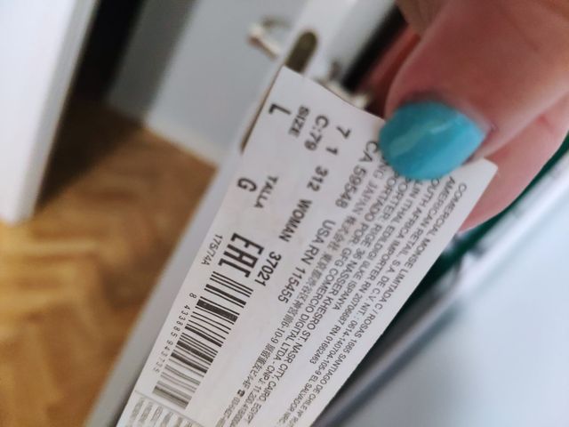 Pantalones fluidos marrón rojizo - Talla L