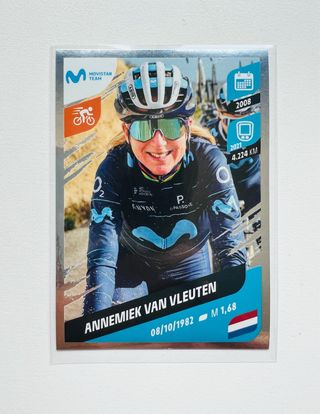 Cromo Annemiek van Vleuten - Tour femenino 2022