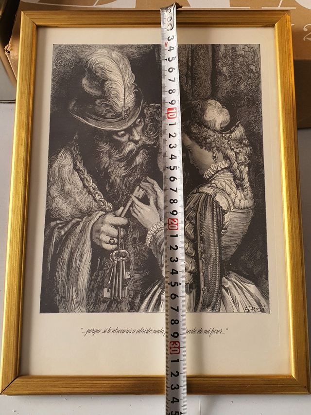 Láminas de ilustraciones en plumilla de cuentos