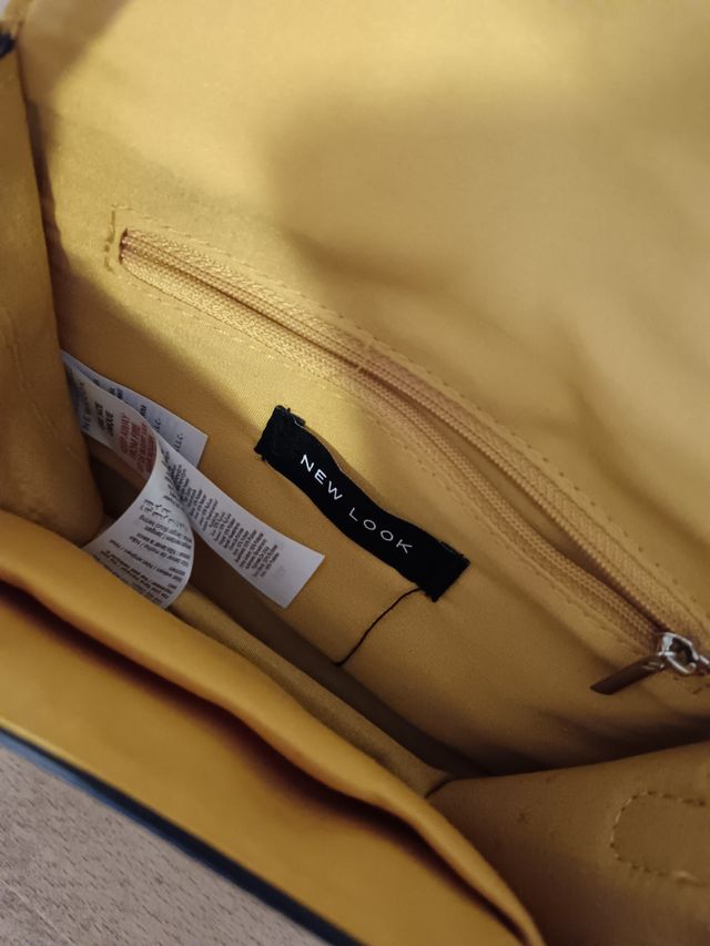 Bolso bandolera mostaza