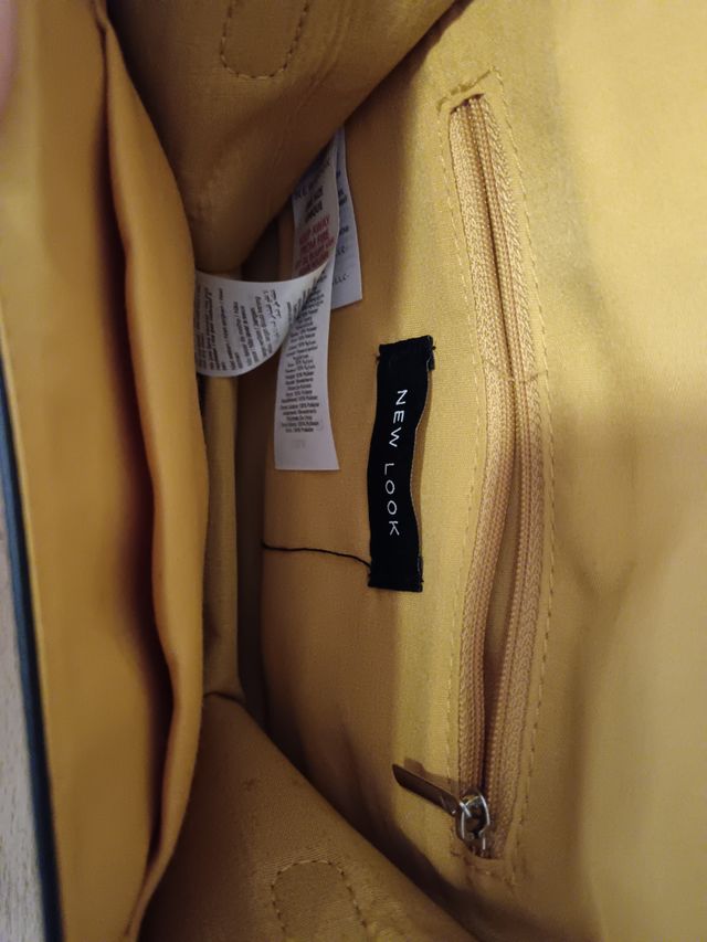 Bolso bandolera mostaza