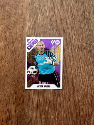 Cromo Victor Valdés Panini 25/26
