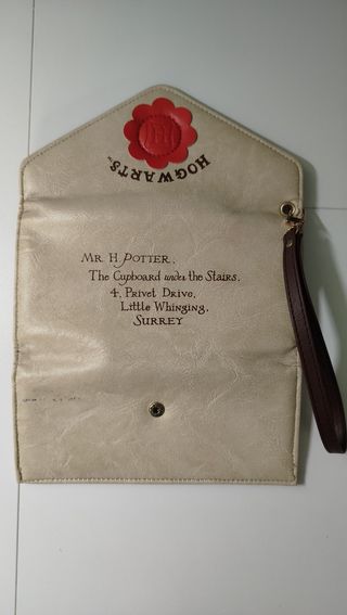 Cartera Harry Potter (Ed.Limitada) -Carta Hogwarts