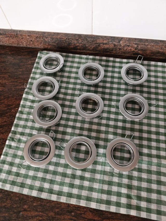 Plafón techo - Luz empotrada