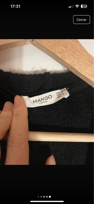 Cardigan negro - Talla única