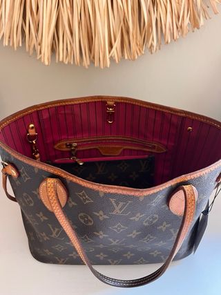  Louis Vuitton Neverfull PM y Pochette