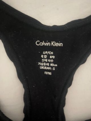 Sujetador Calvin Klein - talla s 