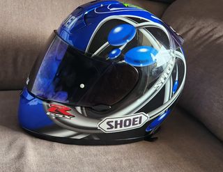 Casco Shoei  azul Talla L