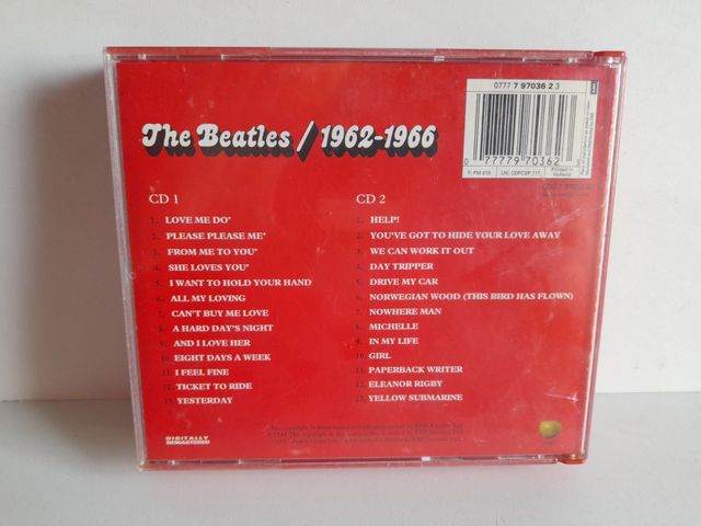 CD The Beatles 1962-1966