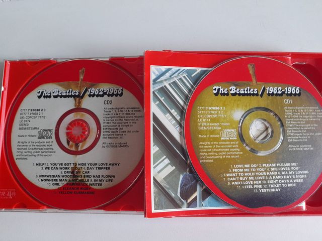 CD The Beatles 1962-1966