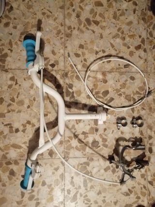 Manillar bici niño, blanco