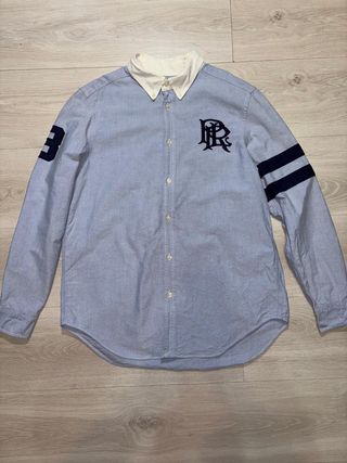 Camisa Ralph Lauren Oxford azul