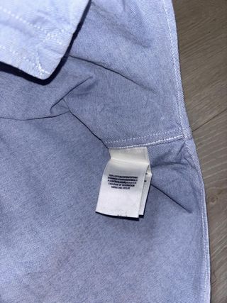 Camisa Ralph Lauren Oxford azul