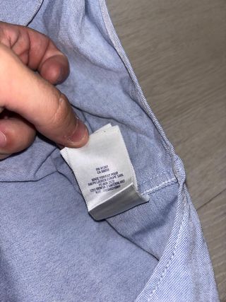 Camisa Ralph Lauren Oxford azul