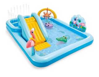 Piscina infantil INTEX con tobogán