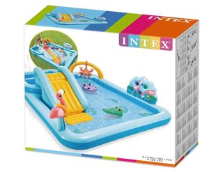 Piscina infantil INTEX con tobogán