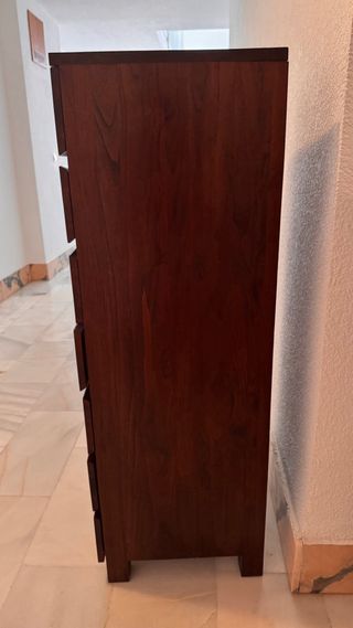 Cómoda sifonier madera WENGUÉ 
10 cajones ALQUERIA