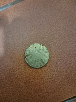 Medalla antigua de toro
