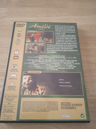 Amélie (DVD) - Película Francesa