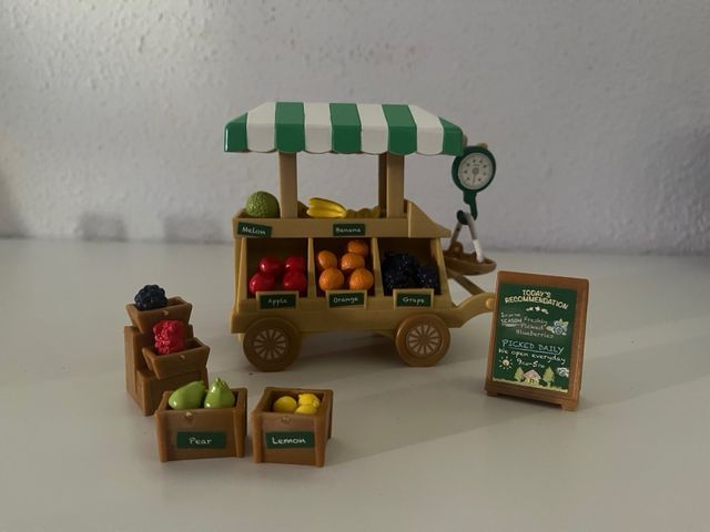 Frutería Sylvanian Families: ¡Impecable!