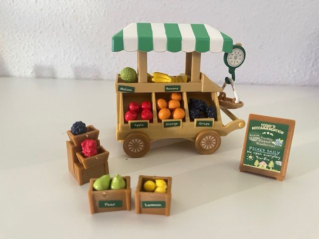 Frutería Sylvanian Families: ¡Impecable!