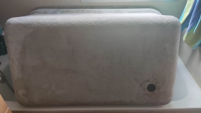 Depósito agua - Recipiente poliéster/fibra vidrio.