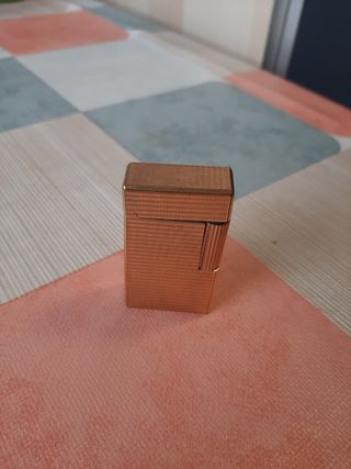Encendedor Myon vintage. B16 sgdg. Francia. Oro. 