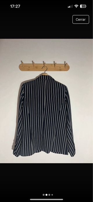 Americana rayas azul marino NUEVA