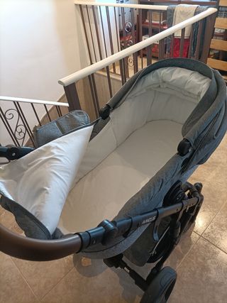 Cochecito bebé 3 piezas (capazo, silla y grupo 0)