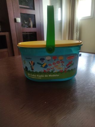 Cubo plastilina infantil