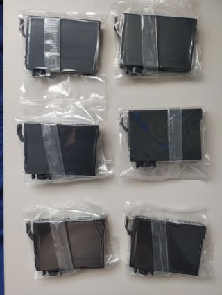 6 Cartuchos de tinta NEGRA EPSON 18XL 