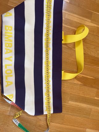 Bolso Bimba y Lola XL rayas. usado 2 veces. PVP120