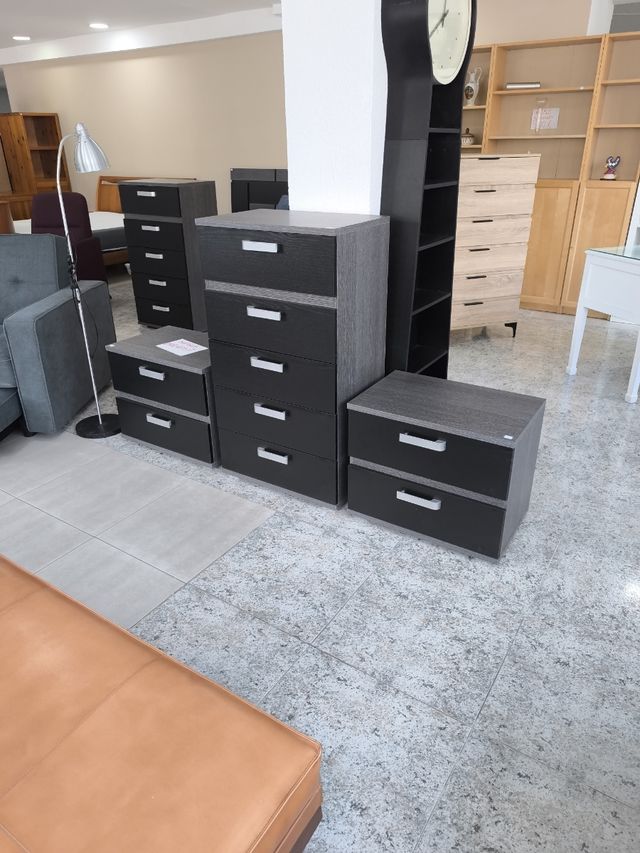 Conjunto 3 cajones - Mesas noche