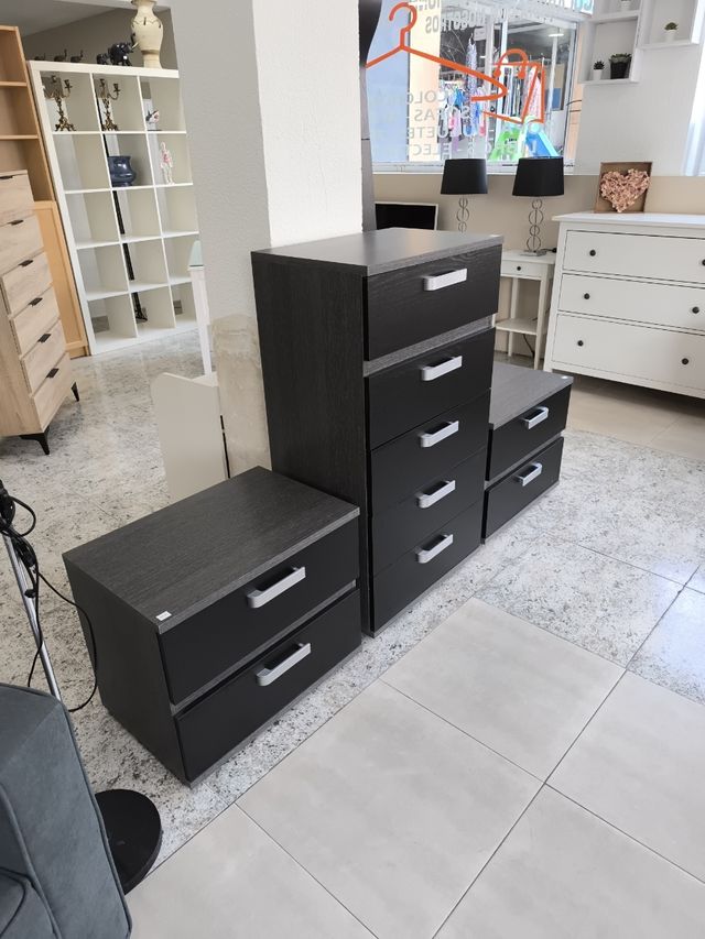 Conjunto 3 cajones - Mesas noche