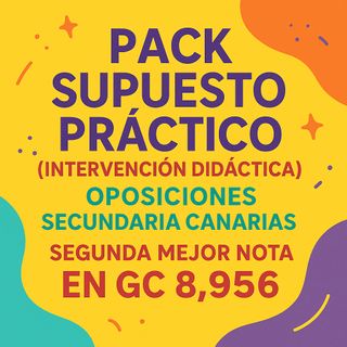 Supuesto Práctico (Intervención) Oposición Canaria